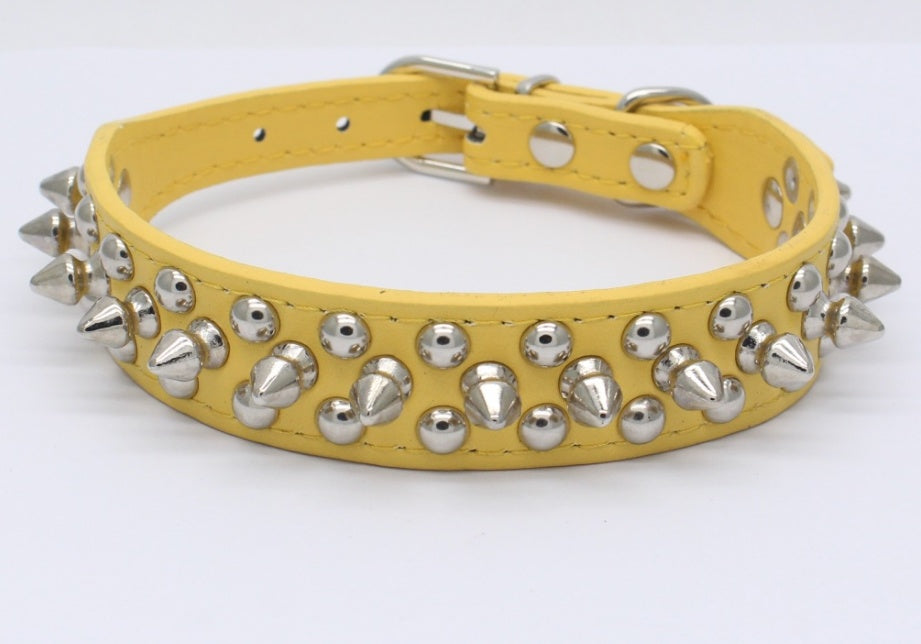 dog chain PU pet collar